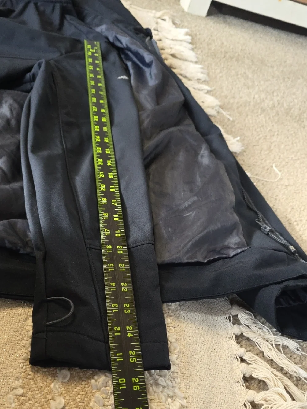 Eddie Bauer Black 3-in-1 Jacket with Rivian Logo Large